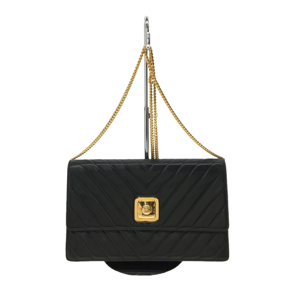 Chanel Push Lock Chain Shoulder Bag